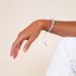 Neon White | Rainbow Supernova | Silver | Galaxy Glass Charmballa Bracelet